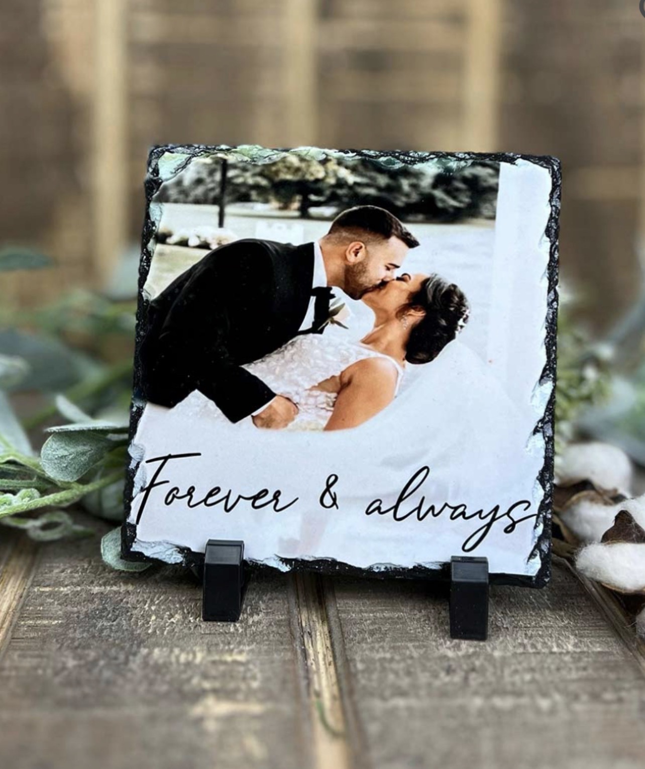 Personalised Slate Photo Frame thumbnail 3